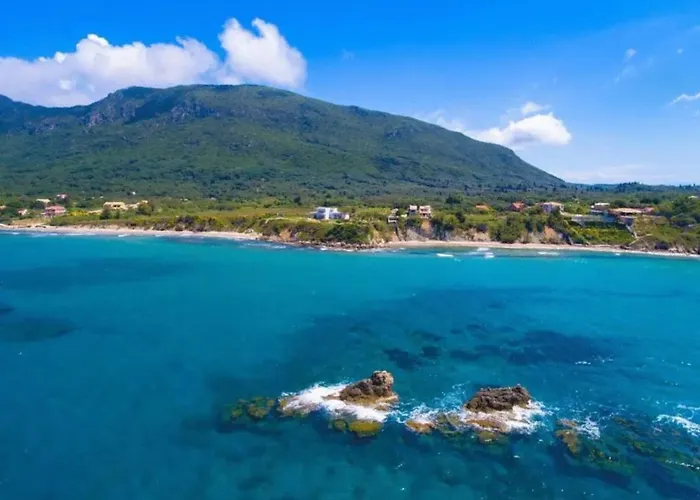 아파트 Tetraktys Estate Beachside Seaview 3 Bedrooms αήρ